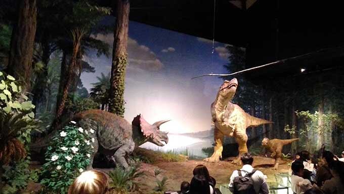 子供と楽しむ博物館へ行こう　実寸の恐竜